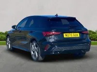Begagnad Audi A3 Black Edition 204 HK (150 kW) 2025 Svart Halvkombi