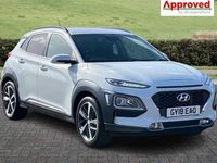 Used Hyundai Kona Premium 120 HP (88 kW) 2018 White SUV