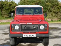 Used Land Rover Defender 2003 Red Estate