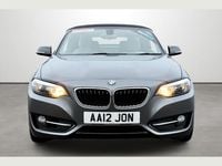 Used BMW 218 Sport Line 134 HP (98 kW) 2016 Grey Cabriolet