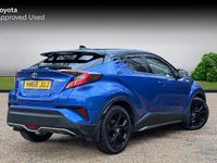 Used Toyota C-HR 122 HP (89 kW) 2019 Nebula blue bitone SUV