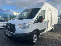 Used Ford Transit 125 HP (91 kW) 2016 White Van