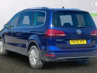 Usado VW Sharan SE 150 HP (110 kW) 2019 Azul Monovolume