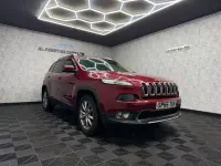 Used Jeep Cherokee Limited 200 HP (147 kW) 2016 Red SUV