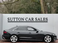 Begagnad Audi A4 S-Line 163 HK (119 kW) 2022 Svart Sedan