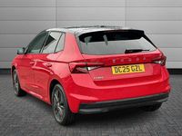 Used Skoda Fabia Design Edition 85 HP (62 kW) 2025 Velvet red metallic black magic pearl effect Hatchback