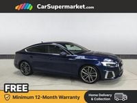 Used Audi A5 S-Line 2020 Blue Hatchback