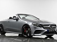 Used Mercedes E220 AMG line 194 HP (142 kW) 2019 Grey Cabriolet