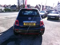 Used Abarth 595C 145 HP (106 kW) 2018 Black Cabriolet