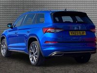Used Skoda Kodiaq SportLine 110 HP (80 kW) 2023 Race blue metallic SUV