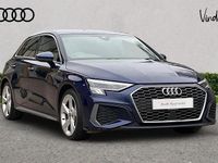 Used Audi A3 S-Line 148 HP (108 kW) 2023 Blue Hatchback