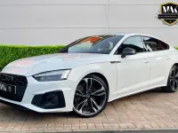 Used Audi A5 Sportback Black Edition 2022 White Hatchback