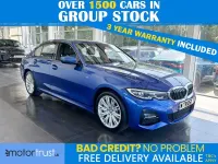 Used BMW 330e M Sport 292 HP (214 kW) 2020 Blue Sedan