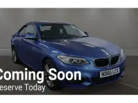Used BMW 220 M Sport 190 HP (139 kW) 2017 Blue Coupe