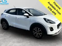 Used Ford Puma Titanium 125 HP (91 kW) 2024 Frozen white (premium paint) SUV
