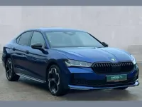 Used Skoda Superb SportLine 150 HP (110 kW) 2025 Blue Hatchback
