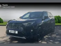 Gebraucht Toyota RAV4 Hybrid 222 PS (163 kW) 2019 Blau SUV
