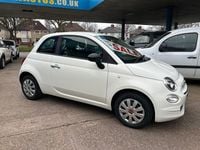 Used Fiat 500 Pop 69 HP (50 kW) 2016 White Hatchback