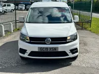 Used VW Caddy Trendline 102 HP (75 kW) 2019 White MPV