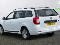 Used Dacia Logan MCV Comfort 95 HP (69 kW) 2019 White Estate