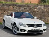 Used Mercedes SL63 AMG AMG 2010 White Cabriolet
