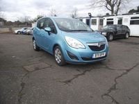 Used Vauxhall Meriva S 129 HP (94 kW) 2011 Blue MPV