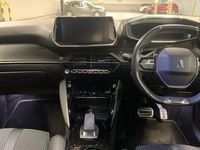 Used Peugeot e-208 GT-line 100 kW (137 HP) 2020 White Hatchback