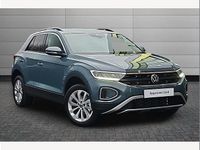 Used VW T-Roc Match 150 HP (110 kW) 2026 Petrol blue SUV