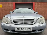 Used Mercedes S320 2001 Blue Sedan