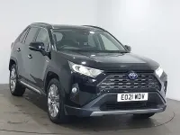 Used Toyota RAV4 Hybrid 218 HP (160 kW) 2021 Black SUV