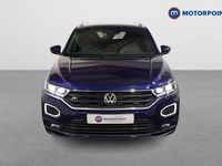 Used VW T-Roc R-line 150 HP (110 kW) 2020 Blue SUV