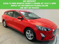 Używany Ford Focus Zetec 125 KM (91 kW) 2022 Czerwony Kombi