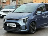 Used Kia Picanto 2025 Blue Hatchback