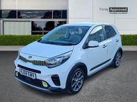 Used Kia Picanto X-Line 84 HP (61 kW) 2018 White Hatchback