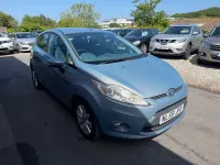 Used Ford Fiesta Zetec 94 HP (69 kW) 2009 Blue Hatchback