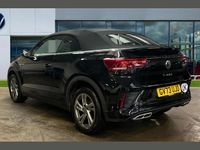 Used VW T-Roc Cabriolet R-line 150 HP (110 kW) 2024 Black Cabriolet