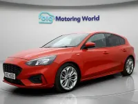 Used Ford Focus ST-Line X 125 HP (91 kW) 2019 Red Hatchback