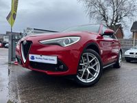 Used Alfa Romeo Stelvio 210 HP (154 kW) 2018 Red SUV