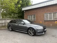 Usado Audi A6 Black Edition 272 CV (200 kW) 2015 Gris Familiar