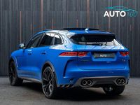 Used Jaguar F-Pace SVR 550 HP (404 kW) 2019 Blue SUV