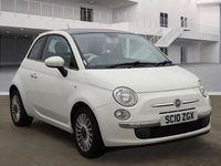 Used Fiat 500 Lounge 69 HP (50 kW) 2010 White Hatchback