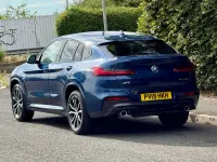 Used BMW X4 M Sport 190 HP (139 kW) 2019 Blue SUV