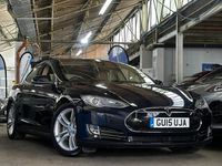 Used Tesla Model S 278 kW (379 HP) 2015 Blue Hatchback
