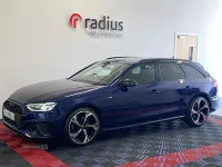 Used Audi A4 Black Edition 163 HP (119 kW) 2022 Blue Estate