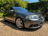 Used Audi A3 S-Line 200 HP (147 kW) 2007 Grey Hatchback