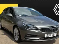 Used Vauxhall Astra 100 HP (73 kW) 2018 Grey Hatchback