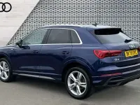 Begagnad Audi Q3 S-Line 150 HK (110 kW) 2025 Blå SUV