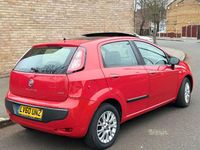 Used Fiat Punto Evo Dynamic 77 HP (56 kW) 2010 Red Hatchback