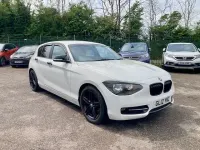 Used BMW 116 Sport Line 136 HP (100 kW) 2012 White Hatchback