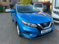 Used Nissan Qashqai Acenta 110 HP (80 kW) 2017 Blue SUV
